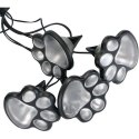 LAMPA SOLARNA ŁAŃCUCH SOLARNY 3M 4 ŁAPKI