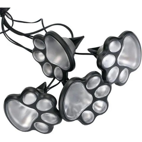LAMPA SOLARNA ŁAŃCUCH SOLARNY 3M 4 ŁAPKI