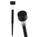 LAMPA SOLARNA LED O4,7x30,5cm PLASTIK KPL 10SZT
