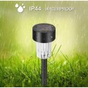 LAMPA SOLARNA LED O4,7x30,5cm PLASTIK KPL 10SZT
