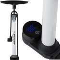 POMPKA ROWEROWA WARSZTATOWA 120PSI (8,3 Bar) WYŚWIETLACZ CYFROWY LCD SKŁADANA PODSTAWA DUNLOP