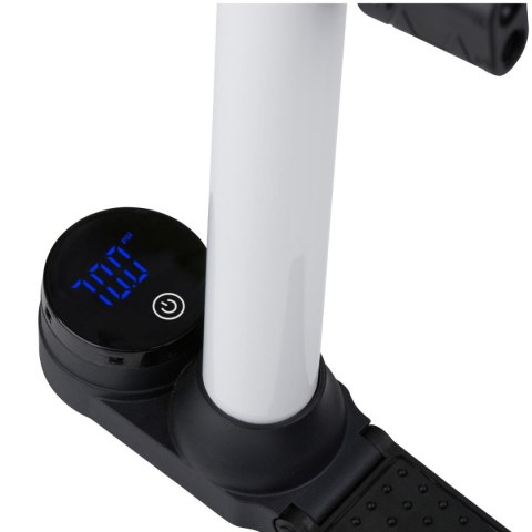 POMPKA ROWEROWA WARSZTATOWA 120PSI (8,3 Bar) WYŚWIETLACZ CYFROWY LCD SKŁADANA PODSTAWA DUNLOP