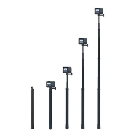 Selfie Stick 2,7M TELESIN z włókna węglowego do kamer sportowych