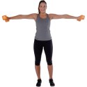 ZESTAW HANTLI NEOPREN 2x4KG PURE 2 IMPROVE