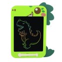 Znikopis Tablica Do Rysowania Pisania LCD Rysik Dinozaur Zielony