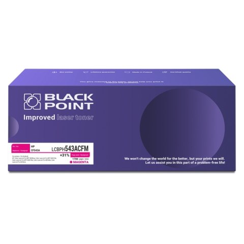 Toner BLACK POINT LCBPH543ACFM HP CF543A