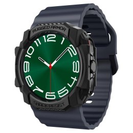Etui Spigen Rugged Armor na Samsung Galaxy Watch Ultra 47 mm - czarny mat