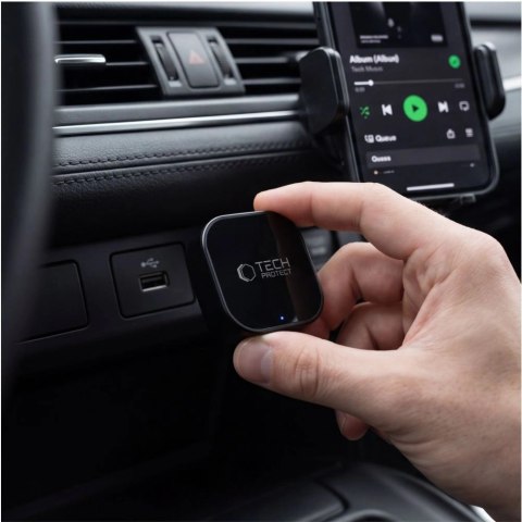 Adapter Tech-Protect Ultraboost CA01 USB Bluetooth 5.4 Apple CarPlay / Android Auto - czarny