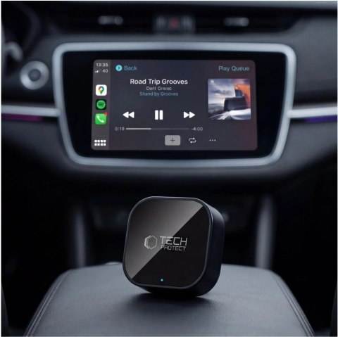 Adapter Tech-Protect Ultraboost CA01 USB Bluetooth 5.4 Apple CarPlay / Android Auto - czarny