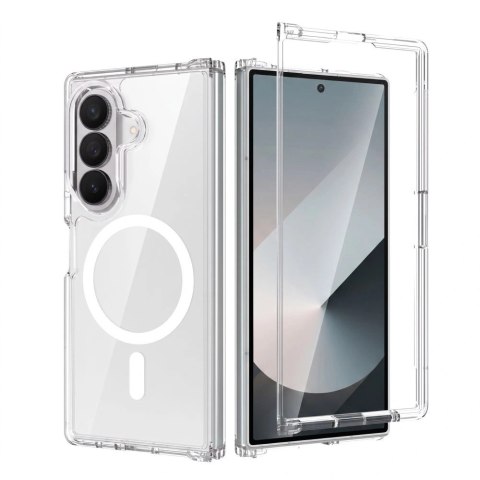 Etui Tech-Protect FlexAir Hybrid MagSafe na Samsung Galaxy Z Fold 8 Ultra - przezroczyste