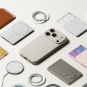 Etui plecki na iPhone 17 Pro Silicone Magnetic MagSafe - beżowe