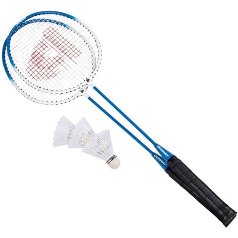 ZESTAW DO BADMINTONA W POKROWCU NIEBIESKI 6W1 DONNAY
