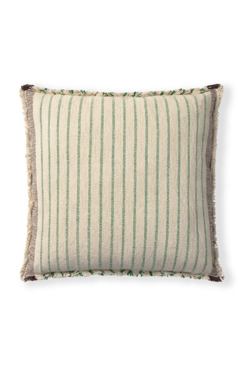 Poduszka Kwadratowa Dekoracyjna Lines Green 45×45 cm Lorena Canals