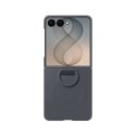 EF-EF776CBE Samsung Silicone Magnetic Cover with Ring for Galaxy Z Flip 8 Black