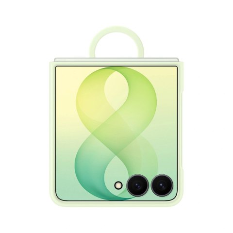 EF-EF776CGE Samsung Silicone Magnetic Cover with Ring for Galaxy Z Flip 8 Green