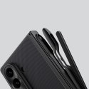 Etui Nillkin Super Frosted Shield Fold Magnetic na Samsung Galaxy Z Fold 7 kompatybilne z MagSafe - czarne