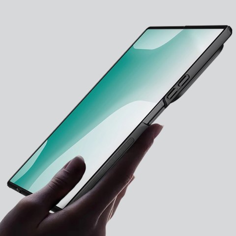 Etui Nillkin Super Frosted Shield Fold Magnetic na Samsung Galaxy Z Fold 7 kompatybilne z MagSafe - czarne
