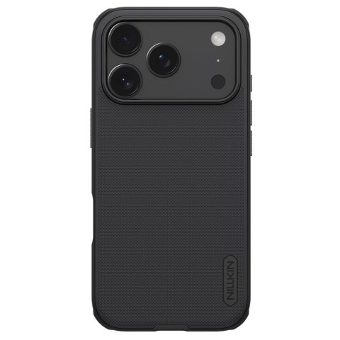 Etui Nillkin Super Frosted Shield Pro Magnetic kompatybilne z MagSafe na iPhone 17 Pro - czarne