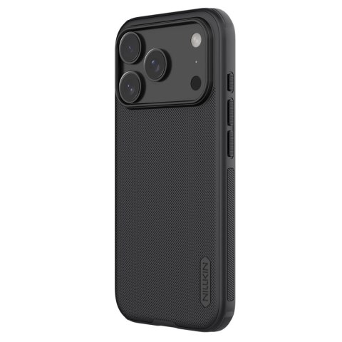 Etui Nillkin Super Frosted Shield Pro Magnetic kompatybilne z MagSafe na iPhone 17 Pro - czarne