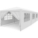 PAWILON NAMIOT OGRODOWY CATERINGOWY PE 9x3M + 8 ŚCIANEK BIAŁY