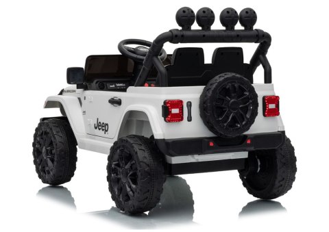 Pojazd Na Akumulator Jeep Rubicon DK-JWR558 24V Biały
