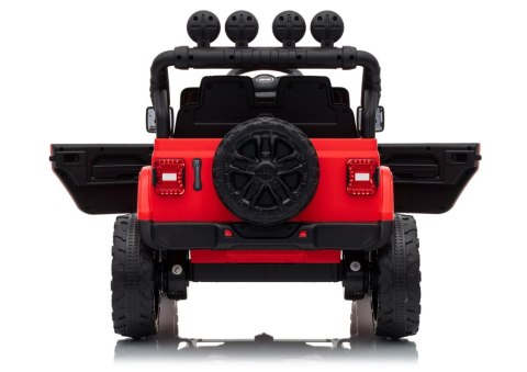 Pojazd Na Akumulator Jeep Rubicon DK-JWR558 24V Czerwony
