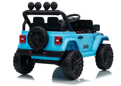 Pojazd Na Akumulator Jeep Rubicon DK-JWR558 24V Jasno-Niebieski
