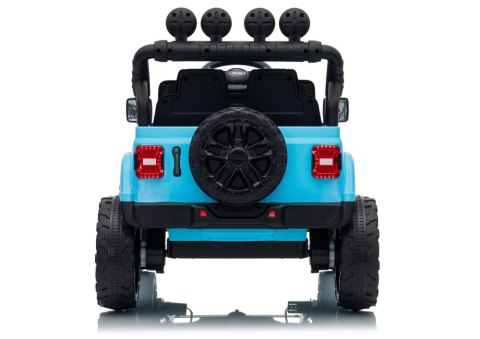 Pojazd Na Akumulator Jeep Rubicon DK-JWR558 24V Jasno-Niebieski