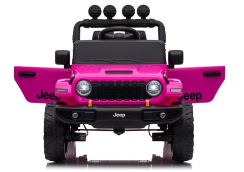 Pojazd Na Akumulator Jeep Rubicon DK-JWR558 24V Różowy
