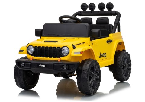 Pojazd Na Akumulator Jeep Rubicon DK-JWR558 24V Żółty