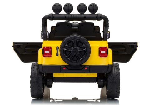 Pojazd Na Akumulator Jeep Rubicon DK-JWR558 24V Żółty