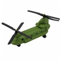 Zestaw Wojskowy Militarny Żołnierzyki Helikopter Pojazdy Baza 58 el.