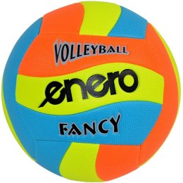 PIŁKA SIATKOWA PLAŻOWA FANCY ENERO NIEBIESKI ŻÓŁTY POMARAŃCZOWY