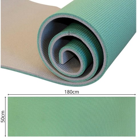 KARIMATA TURYSTYCZNA XPE 180x50x1,2CM ZIELONA REDCLIFFS