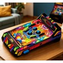 Gra Stołowa Pinball Elektroniczny Fliper Z Licznikiem Punktów LED Dźwięki