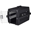 TRANSPORTER DLA ZWIERZĄT 48 X 32 X 29,5 CM PETS COLLECTION CZARNY