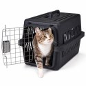 TRANSPORTER DLA ZWIERZĄT 48 X 32 X 29,5 CM PETS COLLECTION CZARNY