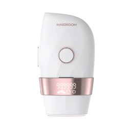 Depilator IPL MAXGROOM JD-TM003 do usuwania włosów - biało-różowy