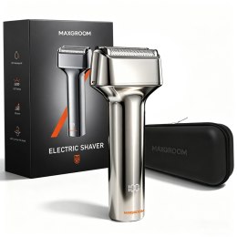 Golarka elektryczna MAXGROOM WF-2037D foliowa IPX7 - srebrna