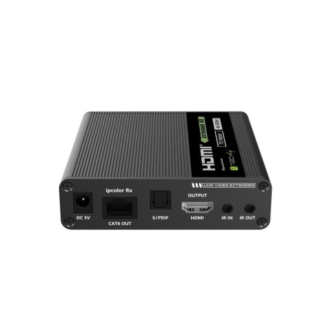 INTELLINET Extender HDMI 2.0 4K60Hz do 70 m po skrętce Kat6 IR kaskadowy IDATA EXT-676