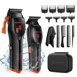 Maszynka do strzyżenia MAXGROOM WF-3908 wielofunkcyjna z trymerem - czarna