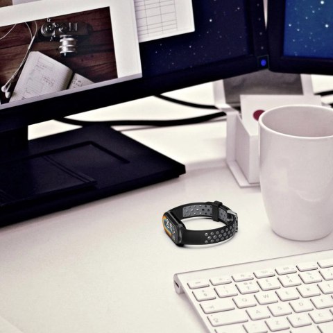 Pasek Tech-Protect IconBand Air na Xiaomi Smart Band 8 / 9 / 10 / NFC - czarno-szary