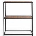 REGAŁ STOLIK NA KWIATY KWIETNIK 2 POZIOMY 70X31X85 MDF METAL