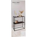 REGAŁ STOLIK NA KWIATY KWIETNIK 2 POZIOMY 70X31X85 MDF METAL