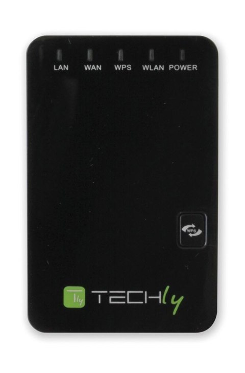 TECHLY Range Extender/Repeater/Router N300 dogniazdkowy 301078