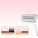 Trymer damski MAXGROOM ZC-T18 wielofunkcyjny z wymiennymi końcówkami - biało-różowy