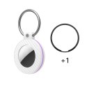 Etui na Airtag brelok ze wzorem włókna węglowego 4szt. - multikolor