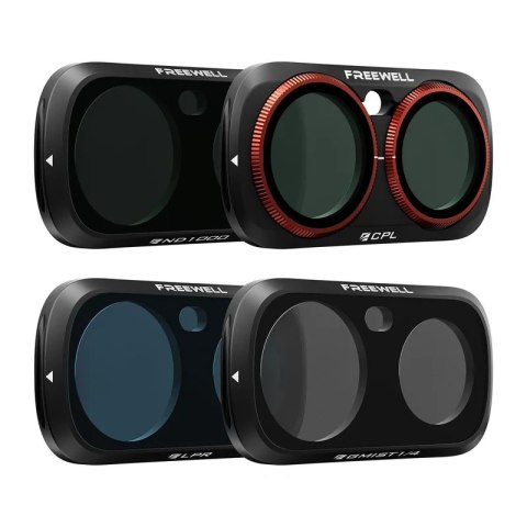 Zestaw filtrów Freewell Insta360 Luna Ultra Everyday 4 szt.