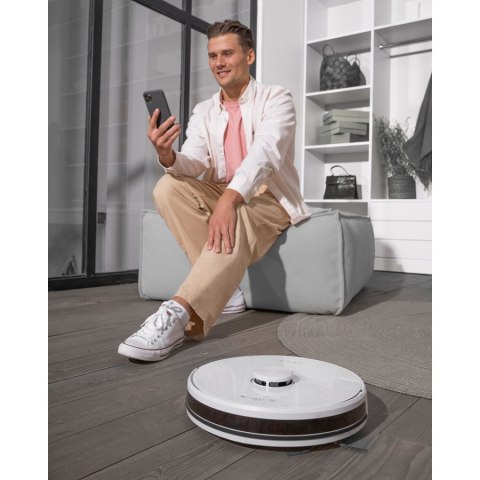 AENO RC2S Robot sprzątający 2w1 mapa 2500Pa biały