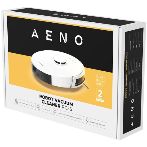 AENO RC2S Robot sprzątający 2w1 mapa 2500Pa biały